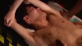 Asian twink loves burst out laughing